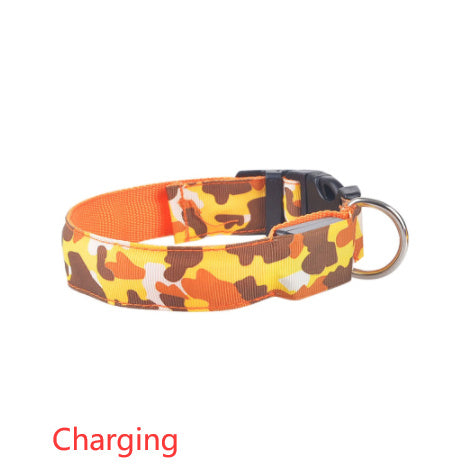 Licht gevende honden halsband