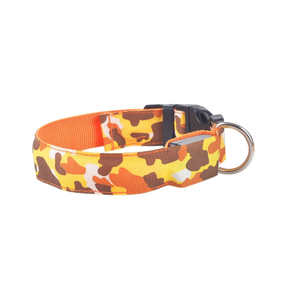 Licht gevende honden halsband