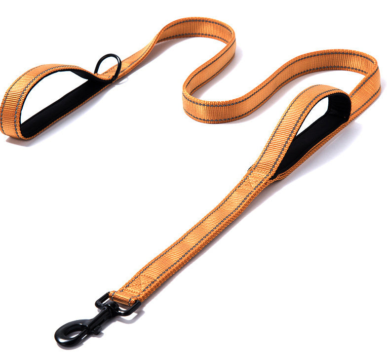 honden riem met 2 handvaten