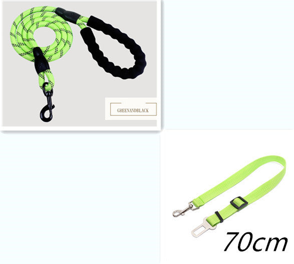 Robuuste honden riem of honden riem + auto riem