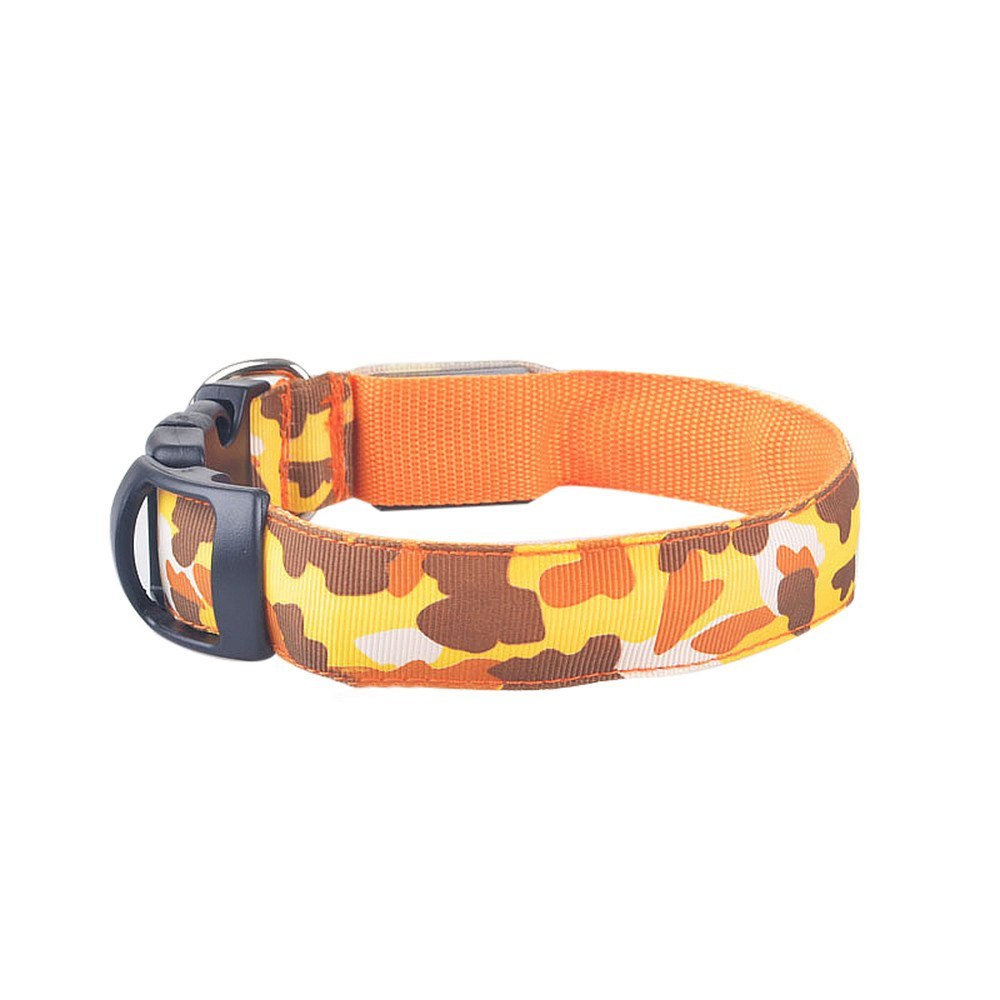 Licht gevende honden halsband