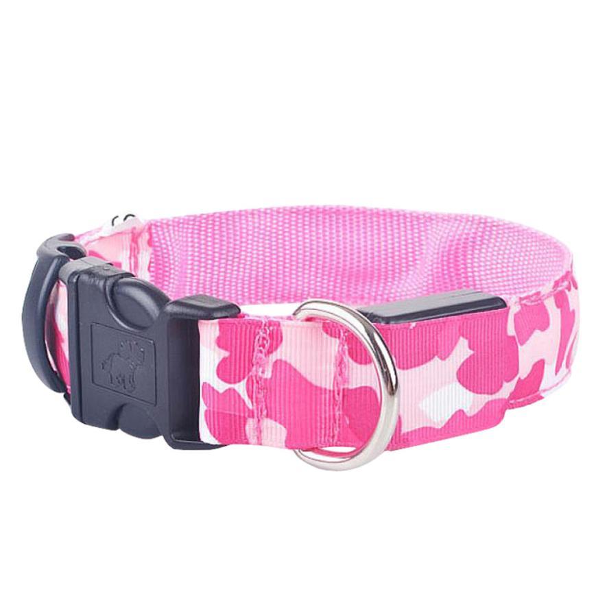Licht gevende honden halsband