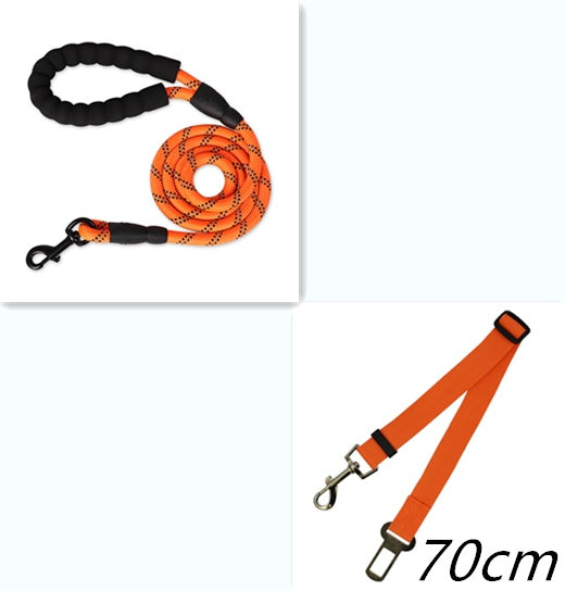Robuuste honden riem of honden riem + auto riem