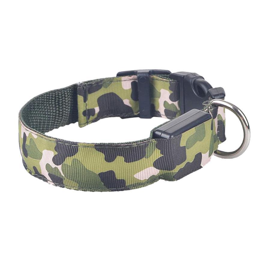 Licht gevende honden halsband