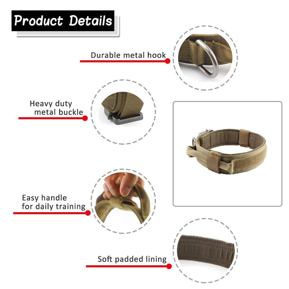 robuuste honden halsband