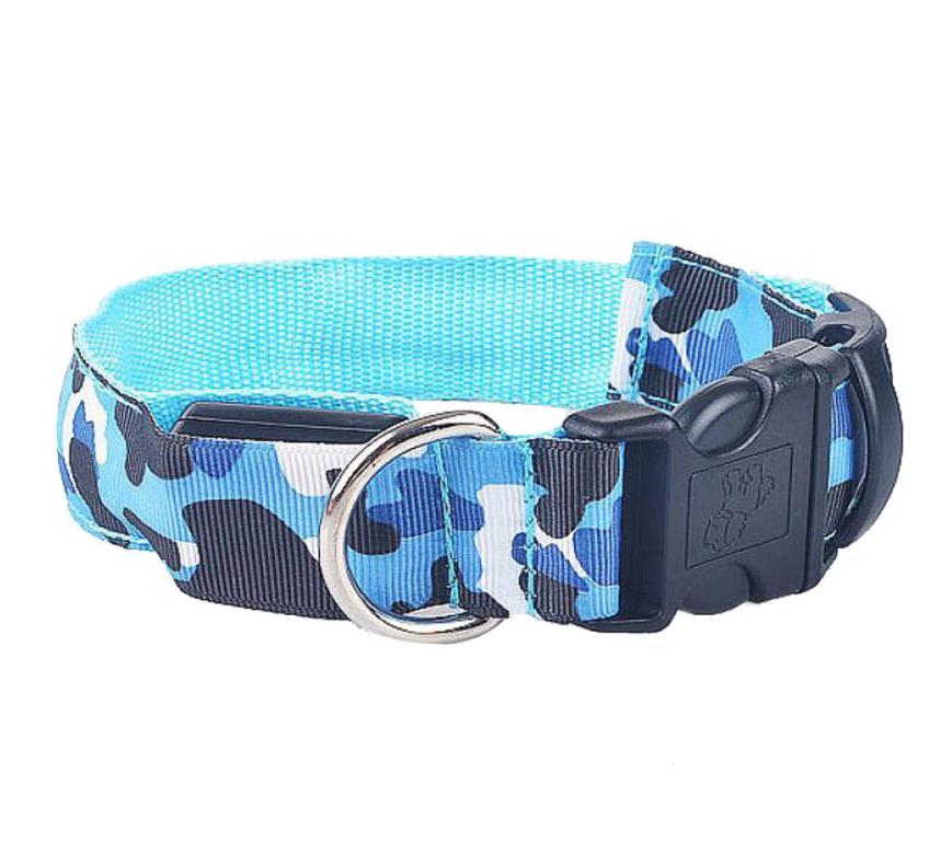 Licht gevende honden halsband