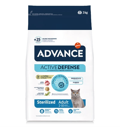 Advance Cat Sterilized Turkey 10 Kg