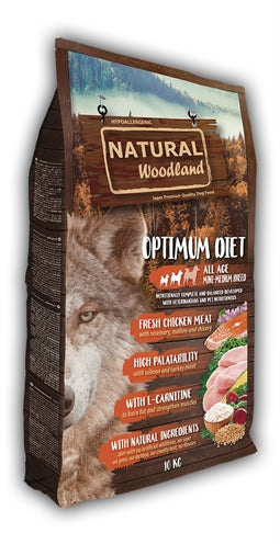 Natural Woodland Optimum Mini / Medium Breed Diet 2 Kg