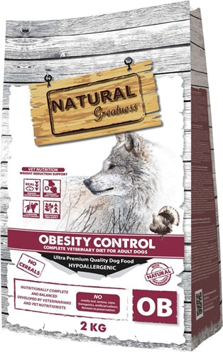 Natural Greatness Veterinary Diet Dog Obesity Control Adult 400 Gr