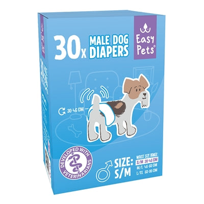 Easypets Hondenluiers Reu S/M 100 St