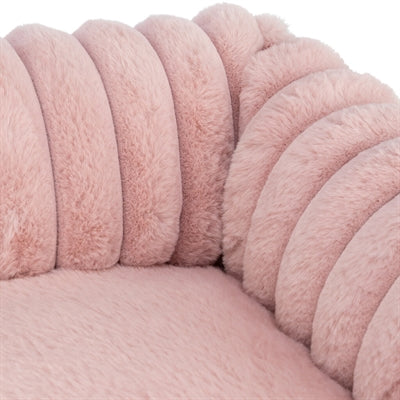 Trixie Hondenmand Lonni Hoekig Ribfluweel Roze 80X60 Cm