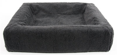 Bia Bed Fleece Hoes Hondenmand Grijs Bia-2 60X50X12,5 Cm