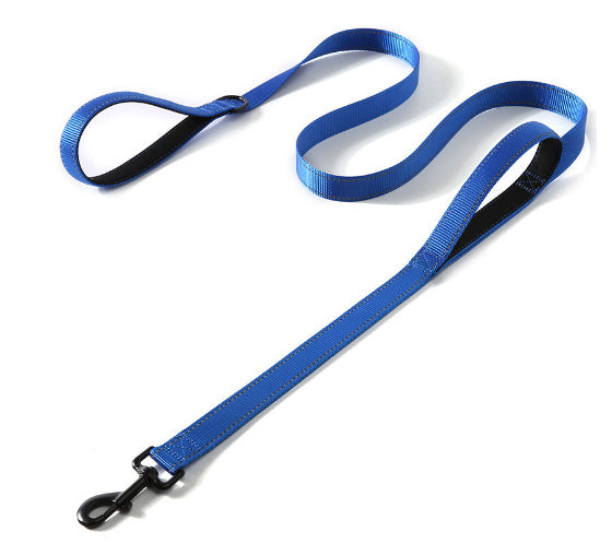 honden riem met 2 handvaten