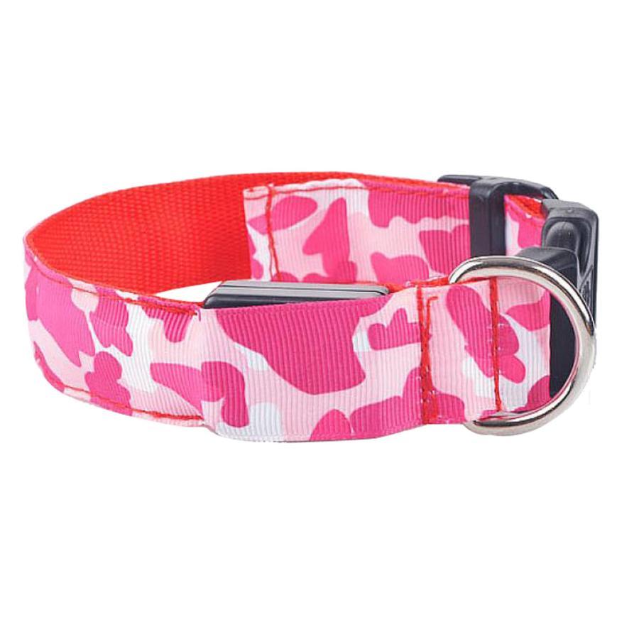 Licht gevende honden halsband