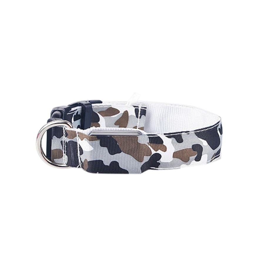 Licht gevende honden halsband