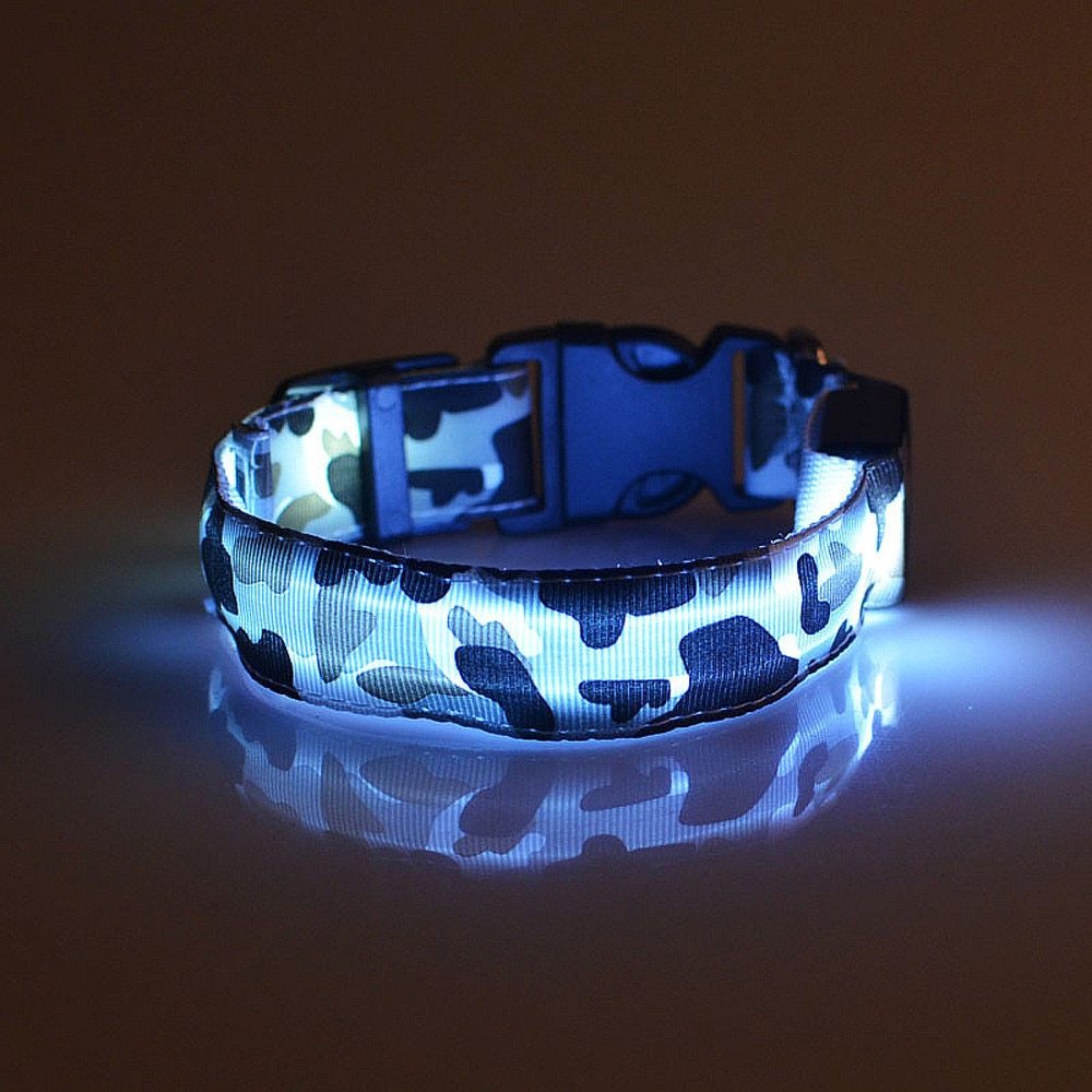 Licht gevende honden halsband