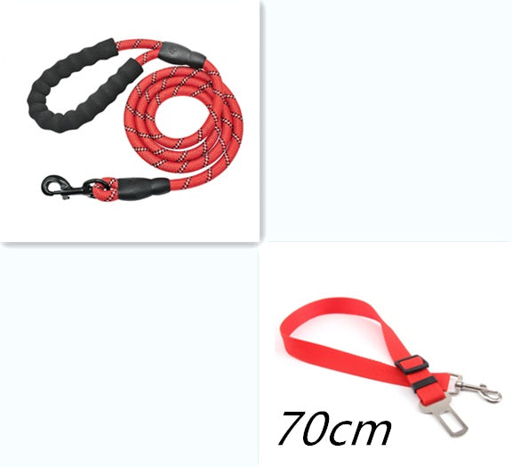 Robuuste honden riem of honden riem + auto riem