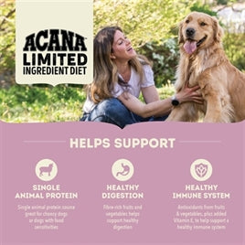 ACANA SINGLES GRASS-FED LAMB DOG 17kg